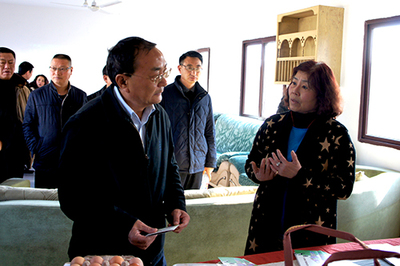 四川省委常委、省委農工委主任李昌平調研臺資企業